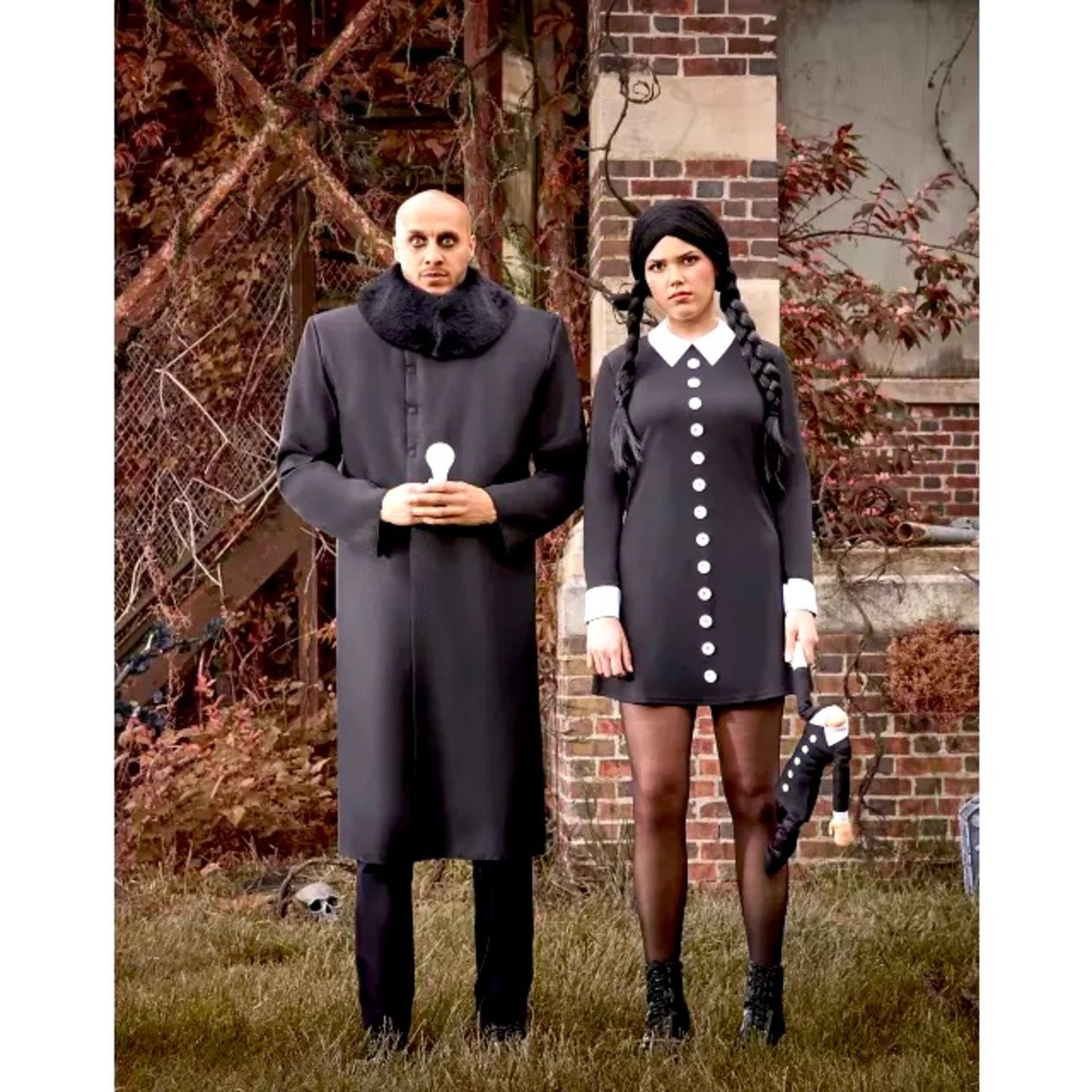 Wednesday Addams Costume - The Addams Family sz adult small